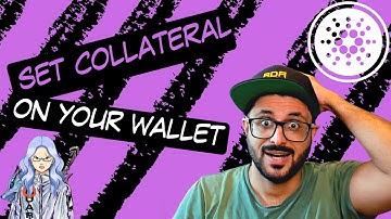 How to set collateral on your ADA Wallet