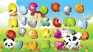 The ABC Song - Nursery Rhyme - Montessori Children's Songs