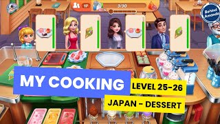 MY COOKING | JAPAN - DESSERT LEVEL 25-26 WALKTHROUGH INDONESIA screenshot 2