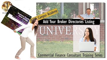 Brokers:  How to Add Your FREE Directories Listing