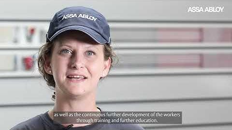 Service technician at ASSA ABLOY – a most stimulating job