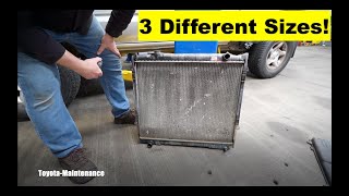Toyota Tacoma Radiator - 3 Different Sizes