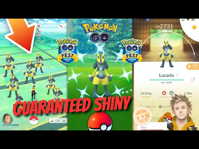 🤔 Get lots of Shiny Lucario in Pokemon Go 