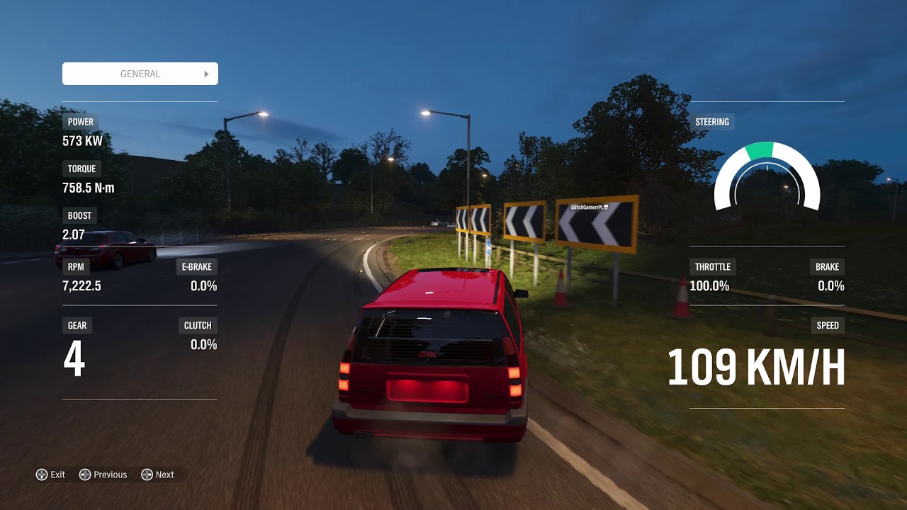 Drift with telemetry