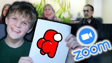 Zoom Trolling but I Draw on THE SCREEN!