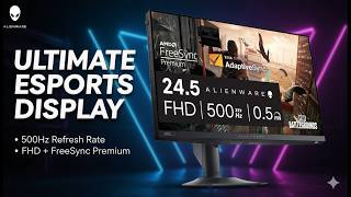 Alienware AW2524HF Gaming Monitor Review – Worth It for 500Hz?