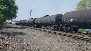 BNSFx2 manifest heads through Chesterton Indiana on 4-22-24  Please like and subscribe!
