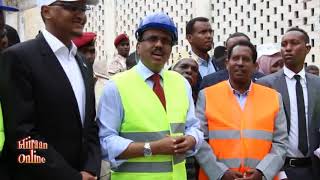 Madaxweyne Farmaajo Oo Dhagax dhigay Tiyaaterka qaranka Soomaaliyeed