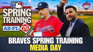 Atlanta Braves 2026 Spring Training Media Day | Walt Weiss & Alex Anthopoulos Content