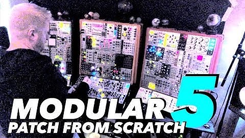 5 - Patch from scratch feat Make Noise DPO live modular synth performance - POB