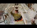 Spiritual morning routine