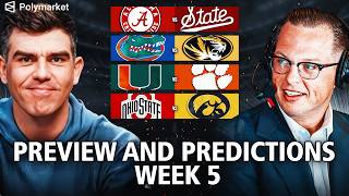 College Football Week 5 PREDICTIONS with Brooks Austin