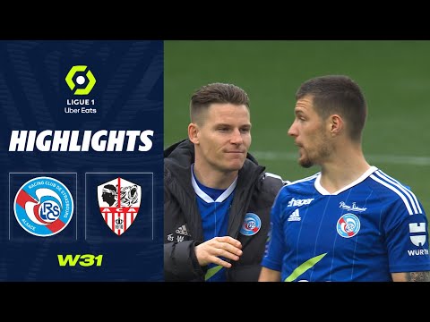 RC STRASBOURG ALSACE - AC AJACCIO (3 - 1) - Highlights - (RCSA - ACA) / 2022-2023