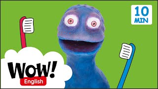Brush your Teeth + MORE English Stories for Kids with Bob the Blob