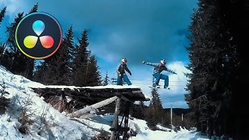 ACTION FREEZE FRAME Tutorial in DaVinci Resolve 16