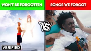 RAP SONGS THAT WILL NEVER BE FORGOTTEN vs. RAP SONGS THAT WE FORGOT EXISTED!