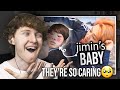 THEY'RE SO CARING! (Jungkook is Jimin's Baby | Jikook Reaction)