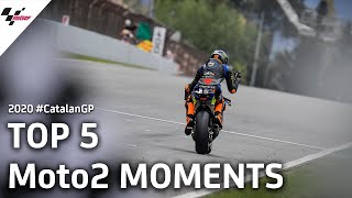 Top 5 Moto2 Moments from the 2020 #CatalanGP