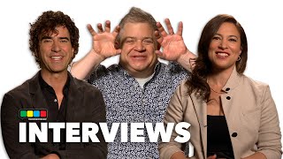 Interview With Patton Oswalt, Hamish Linklater & Monica Beletsky | Manhunt | AppleTV+