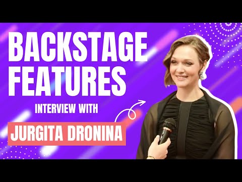 Jurgita Dronina Interview TIFF 2023 | Backstage Features with Gracie Lowes