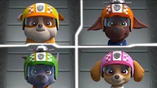 Patrulha Canina - Filhotes saem em uma missão em carros de corrida screenshot 5
