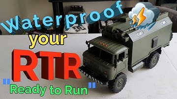 WPL B24 zh RTR waterproofing and HD tire Trick!