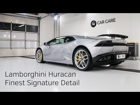 High End Detailing Lamborghini Huracan Finest Signature Detail