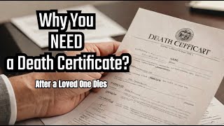Why Death Certificates Are Essential After a Loved One Dies