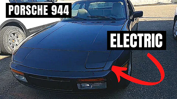 Electric Porsche 944! We take a ride in a home mad...