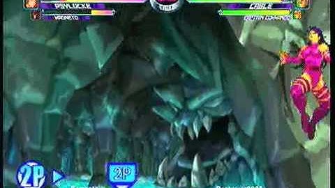 MvC2 Online (360): Brett (MSP) vs Destroyer9026 (Sent/Cab/Cap) 6 .:7.16.10:.