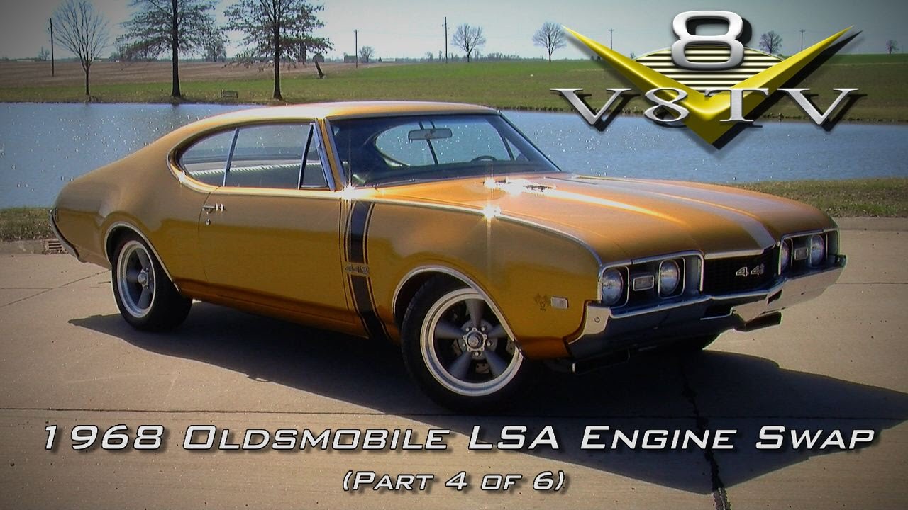 1968 Oldsmobile Cutlass Supercharged 6.2 LSA Engine Install Swap Video Part 4 V8TV