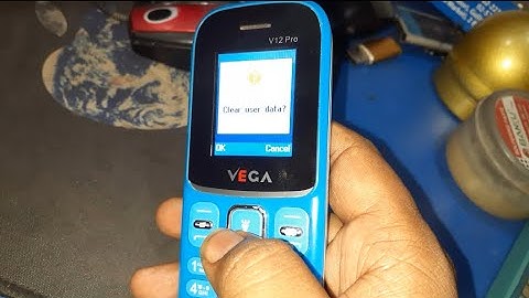 Vega v12pro reset code, Vega keypad phone reset
