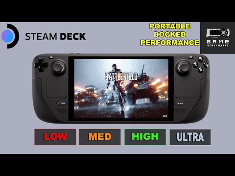 Battlefield 4 Steam Deck Gameplay 