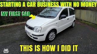 Ep1) STARTING A USED CAR BUSINESS WITH NO MONEY!! HOW I DID IT #flippingcars