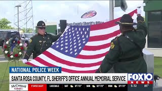 Santa Rosa County Sheriff's Office holds annual memorial service