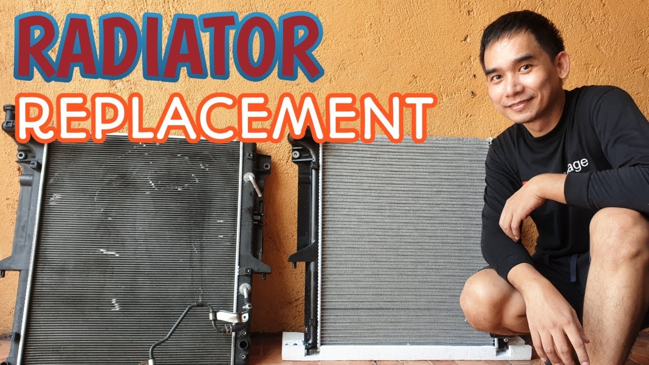 Montera Radiator Tips Paano Magpalit ng Radiator ng Montero Sport | Radiator Replacement DIY ...