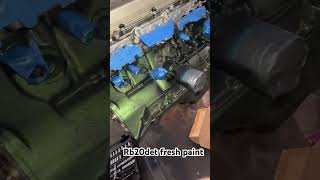 Fresh paint job for this Rb20det #engine #motor #nissan #viral #viralvideo #viralshorts #viralshort