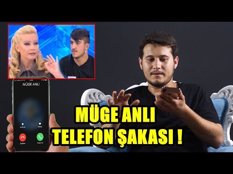 MÜGE ANLI TELEFON ŞAKASIYLA TROLLEDİM  !