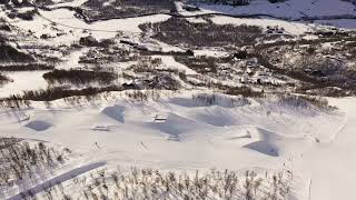Drone footage over Solheisen Hemsedal