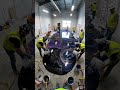 THIS FLOOR IS A COSMIC PORTAL 😳🌌 INSANE Galaxy Epoxy Transformation #epoxy #satisfying #viralvideo