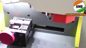 KMD How to copy a standard double sided car key on SEC E9 key cutting machine  1