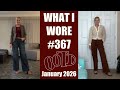 What I Wore 367 OOTD Box Keepers Puppies January 2026