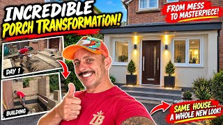 HOW TO BUILD A PORCH #bricklaying #construction #diy
