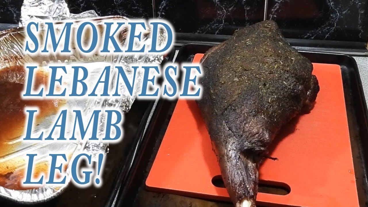 Smoked Lebanese Spiced Lamb Leg - Cook with K.P SE28 EP28