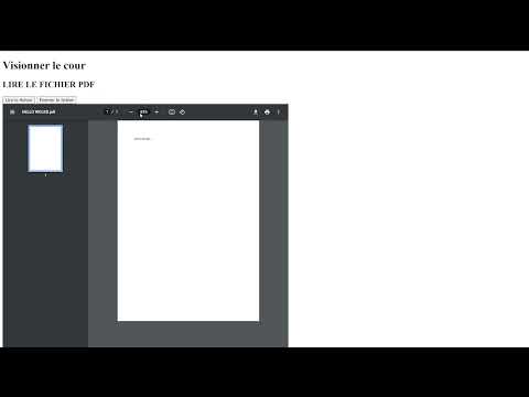 PDF READER JAVASCRIPT