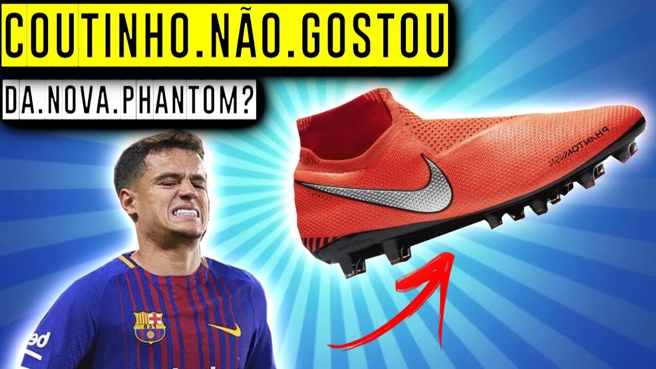 chuteira do coutinho nova