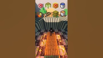 Testing Every Block for Fall Damage in Minecraft! 💀 #minecraft #minecraftshorts #falldamage