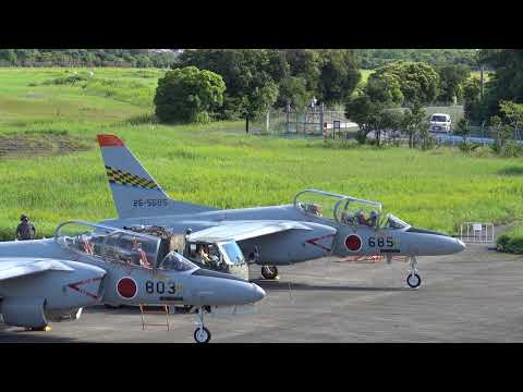 浜松広報館エアーパーク　T-4 起動～タキシング