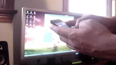 Control Your Desktop From An iPhone or iPod Touch