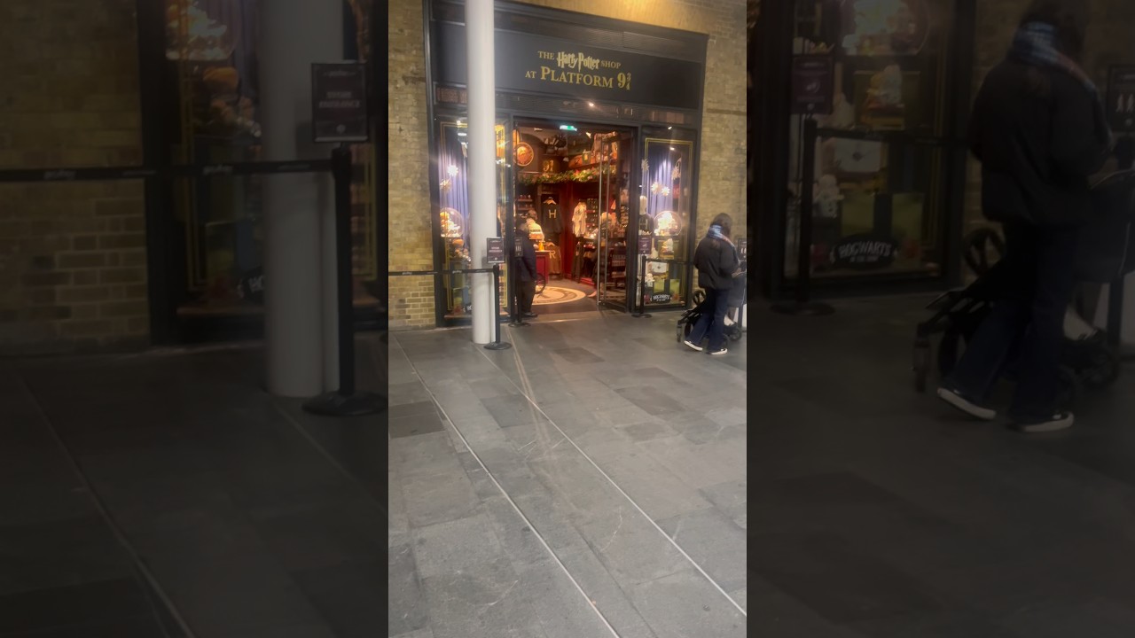 Пойдём со мной в магазин «Гарри Поттер» на платформе 9 3/4! 🚂⚡️🪄
